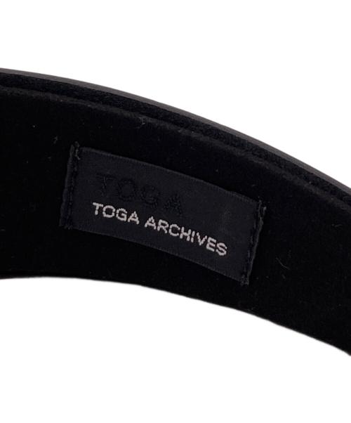 TOGA ARCHIVES（トーガアーカイブス）TOGA ARCHIVES (トーガアーカイブス) スタッズ付きカチューシャ ブラック サイズ:不明の古着・服飾アイテム
