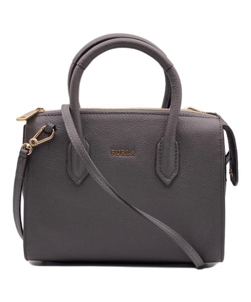 FURLA（フルラ）FURLA (フルラ) 2WAYショルダーバッグ グレーの古着・服飾アイテム