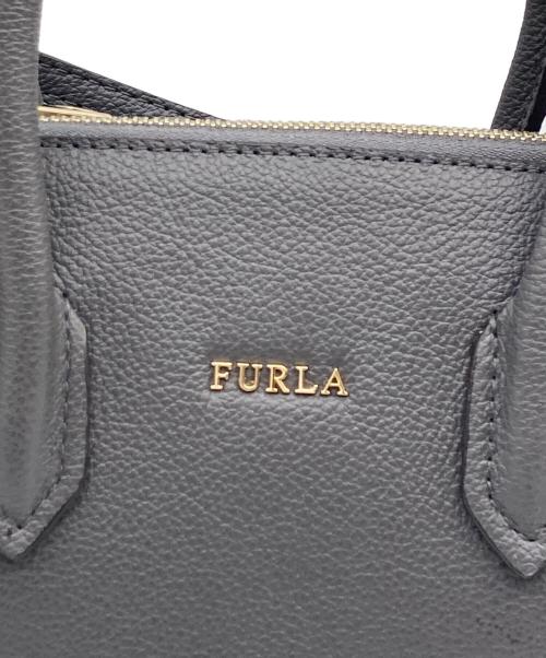 FURLA（フルラ）FURLA (フルラ) 2WAYショルダーバッグ グレーの古着・服飾アイテム