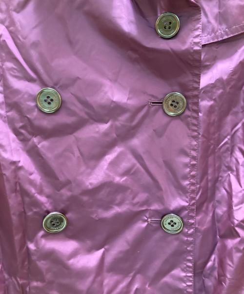 BURBERRY LONDON（バーバリーロンドン）BURBERRY LONDON (バーバリーロンドン) パッカブルナイロントレンチコート パープル サイズ:38の古着・服飾アイテム