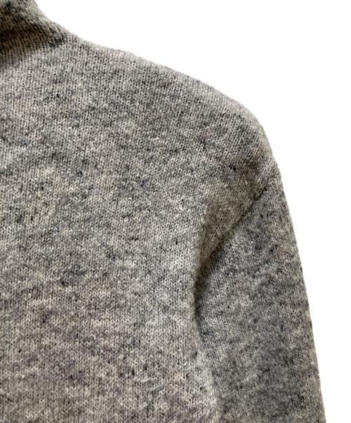 willfully（ウィルフリー）willfully (ウィルフリー) グラデーション フリルニット グレー サイズ:ＦＲＥＥの古着・服飾アイテム