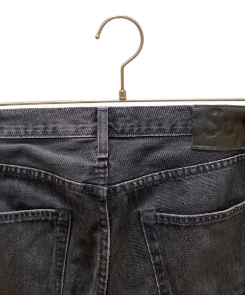 SUPREME（シュプリーム）SUPREME (シュプリーム) ブラックデニムパンツ ブラック サイズ:34の古着・服飾アイテム