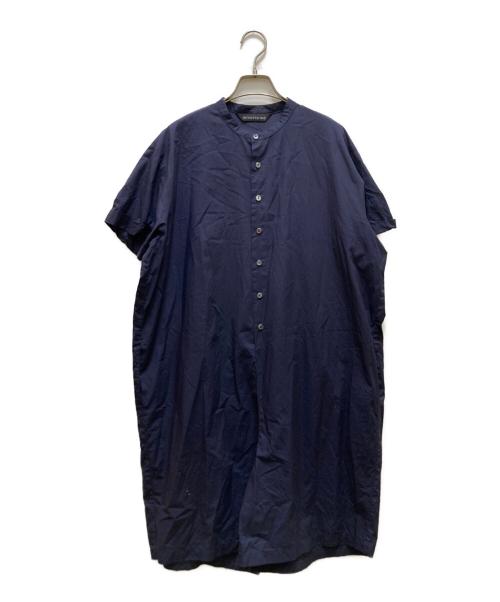 mizuiro-ind（ミズイロインド）mizuiro-ind (ミズイロインド) シャツワンピース ネイビー サイズ:不明の古着・服飾アイテム
