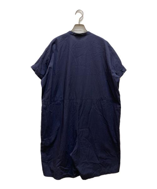 mizuiro-ind（ミズイロインド）mizuiro-ind (ミズイロインド) シャツワンピース ネイビー サイズ:不明の古着・服飾アイテム
