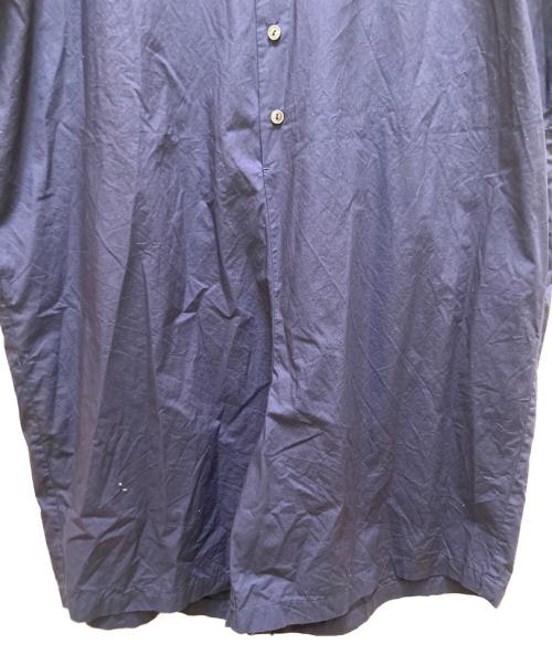 mizuiro-ind（ミズイロインド）mizuiro-ind (ミズイロインド) シャツワンピース ネイビー サイズ:不明の古着・服飾アイテム
