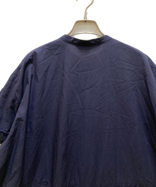 mizuiro-ind（ミズイロインド）mizuiro-ind (ミズイロインド) シャツワンピース ネイビー サイズ:不明の古着・服飾アイテム