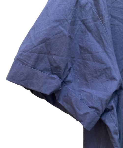 mizuiro-ind（ミズイロインド）mizuiro-ind (ミズイロインド) シャツワンピース ネイビー サイズ:不明の古着・服飾アイテム