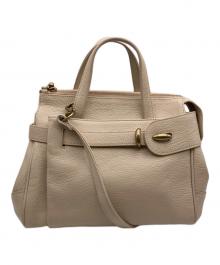 TOFF&LOADSTONE（トフアンドロードストーン）の古着「サッシュ トートバッグ」｜ベージュ