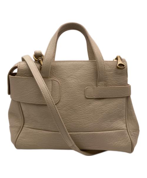 TOFF&LOADSTONE（トフアンドロードストーン）TOFF&LOADSTONE (トフアンドロードストーン) サッシュ トートバッグ ベージュの古着・服飾アイテム