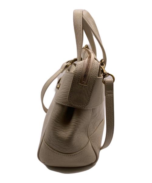 TOFF&LOADSTONE（トフアンドロードストーン）TOFF&LOADSTONE (トフアンドロードストーン) サッシュ トートバッグ ベージュの古着・服飾アイテム