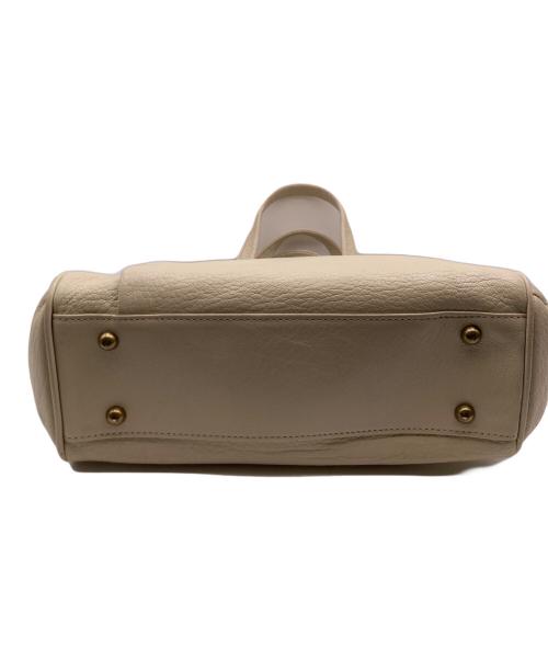 TOFF&LOADSTONE（トフアンドロードストーン）TOFF&LOADSTONE (トフアンドロードストーン) サッシュ トートバッグ ベージュの古着・服飾アイテム