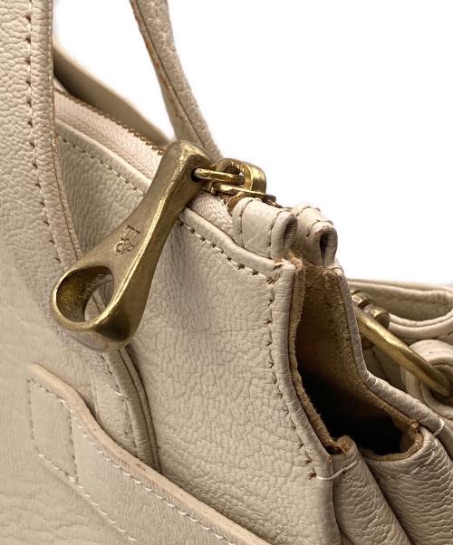 TOFF&LOADSTONE（トフアンドロードストーン）TOFF&LOADSTONE (トフアンドロードストーン) サッシュ トートバッグ ベージュの古着・服飾アイテム