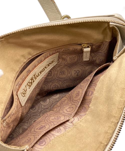 TOFF&LOADSTONE（トフアンドロードストーン）TOFF&LOADSTONE (トフアンドロードストーン) サッシュ トートバッグ ベージュの古着・服飾アイテム