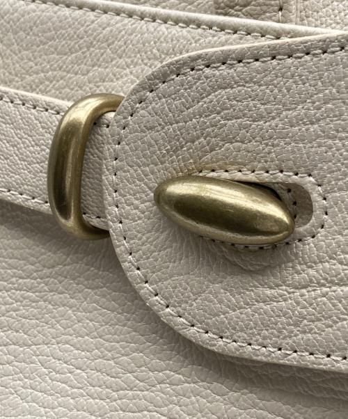 TOFF&LOADSTONE（トフアンドロードストーン）TOFF&LOADSTONE (トフアンドロードストーン) サッシュ トートバッグ ベージュの古着・服飾アイテム