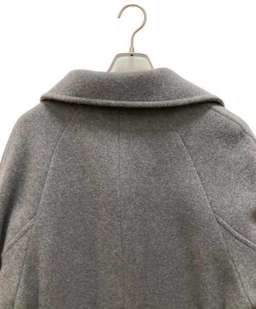 FRAY ID（フレイ アイディー）FRAY ID (フレイ アイディー) バルマカンロングコート グレー サイズ:１の古着・服飾アイテム