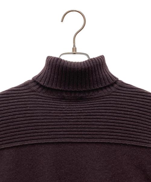 MALO（マーロ）MALO (マーロ) カシミヤタートルネックニット ブラウン サイズ:50の古着・服飾アイテム