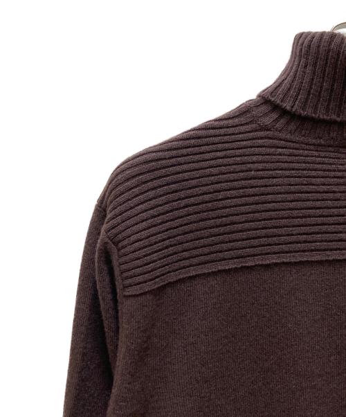 MALO（マーロ）MALO (マーロ) カシミヤタートルネックニット ブラウン サイズ:50の古着・服飾アイテム