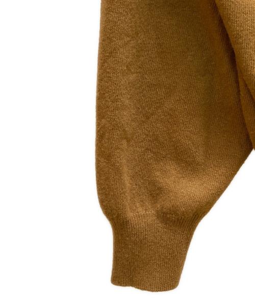 BALLANTYNE（バランタイン）BALLANTYNE (バランタイン) カシミヤVネックニット ブラウン サイズ:42の古着・服飾アイテム