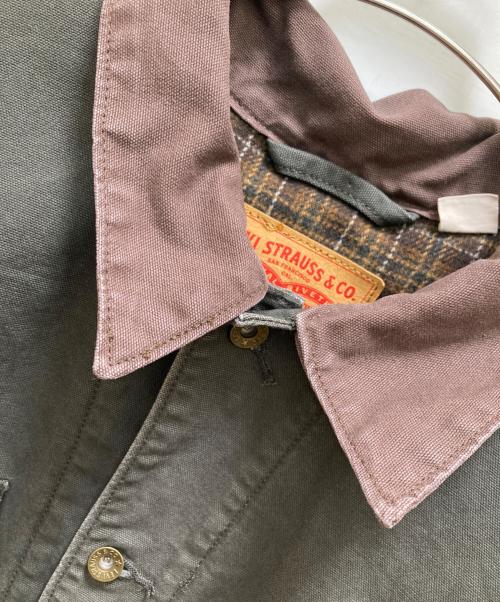 LEVI'S（リーバイス）LEVI'S (リーバイス) WORKWEAR ベーカリー チョアジャケット カーキ サイズ:Lの古着・服飾アイテム