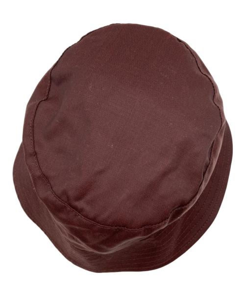 ERMENEGILDO ZEGNA（エルメネジルド・ゼニア）Ermenegildo Zegna (エルメネジルド・ゼニア) パッカブルバケットハット ブラウン サイズ:XLの古着・服飾アイテム