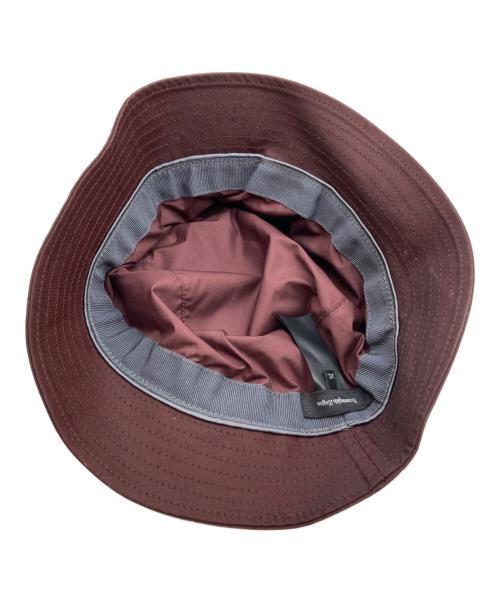 ERMENEGILDO ZEGNA（エルメネジルド・ゼニア）Ermenegildo Zegna (エルメネジルド・ゼニア) パッカブルバケットハット ブラウン サイズ:XLの古着・服飾アイテム
