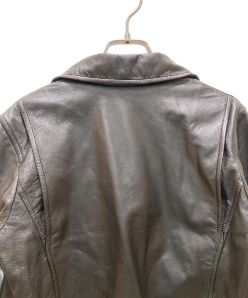 RAY BEAMS（レイ ビームス）RAY BEAMS (レイ ビームス) ラムレザーライダースジャケット ブラックの古着・服飾アイテム