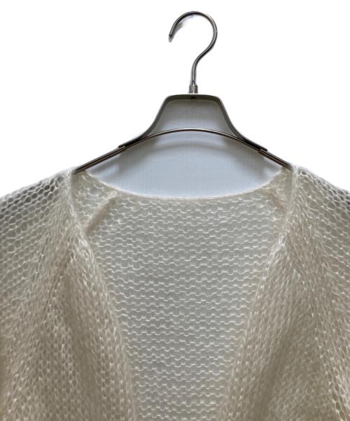Plage（プラージュ）Plage (プラージュ) シルクモヘヤ mix HAND ニット ベージュ サイズ:ＦＲＥＥの古着・服飾アイテム