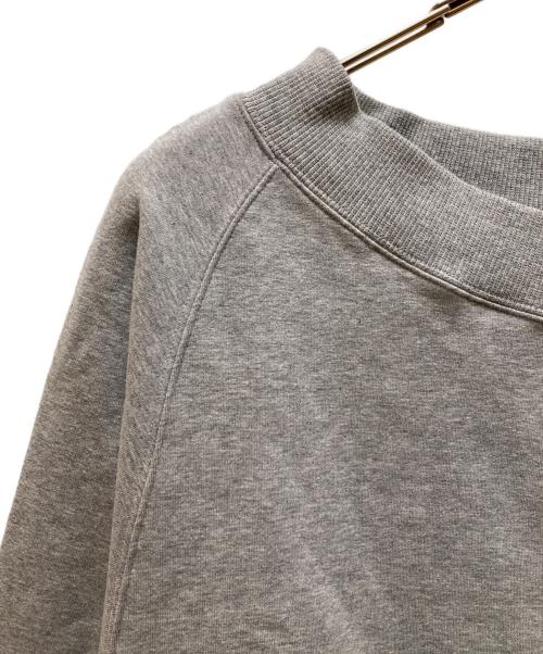 BABYLONE（バビロン）BABYLONE (バビロン) ボートネック 裏毛 プルオーバー トレーナー グレー サイズ:freeの古着・服飾アイテム