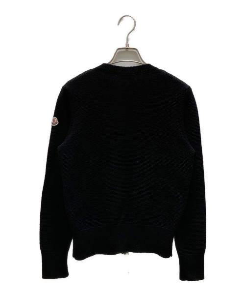 MONCLER（モンクレール）MONCLER (モンクレール) ニット切り替えダウンジャケット ブラック サイズ:XSの古着・服飾アイテム