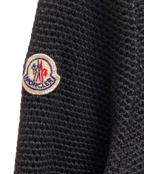 MONCLER（モンクレール）MONCLER (モンクレール) ニット切り替えダウンジャケット ブラック サイズ:XSの古着・服飾アイテム
