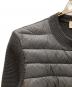 中古・古着 MONCLER (モンクレール) ニット切り替えダウンジャケット ブラック サイズ:XS：60000円