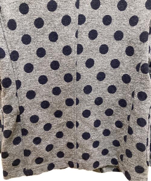 Engineered Garments（エンジニアド ガーメンツ）Engineered Garments (エンジニアド ガーメンツ) ポルカドット ベッドフォードジャケット グレー×ネイビー サイズ:ＸＳの古着・服飾アイテム