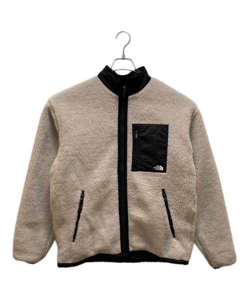 THE NORTH FACE（ザ ノース フェイス）THE NORTH FACE (ザ ノース フェイス) リバーシブル エクストリーム パイル ジャケット ベージュ×ブラック サイズ:Sの古着・服飾アイテム