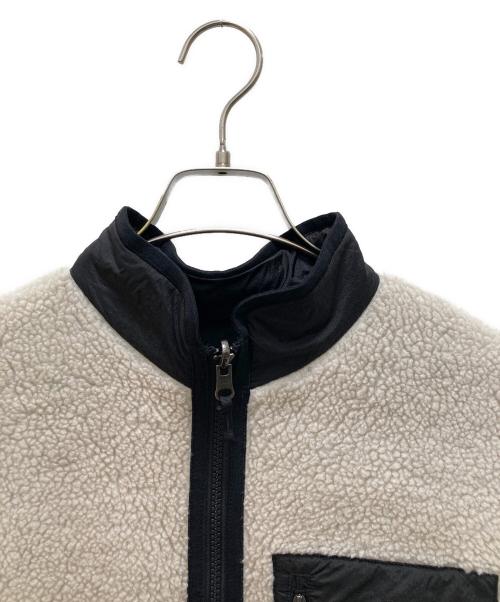 THE NORTH FACE（ザ ノース フェイス）THE NORTH FACE (ザ ノース フェイス) リバーシブル エクストリーム パイル ジャケット ベージュ×ブラック サイズ:Sの古着・服飾アイテム