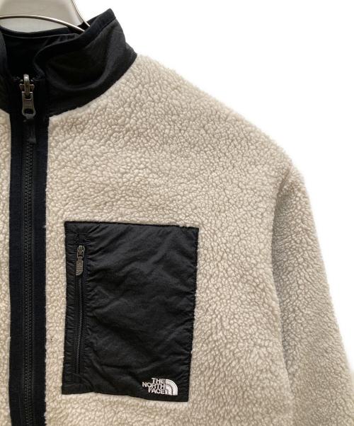THE NORTH FACE（ザ ノース フェイス）THE NORTH FACE (ザ ノース フェイス) リバーシブル エクストリーム パイル ジャケット ベージュ×ブラック サイズ:Sの古着・服飾アイテム