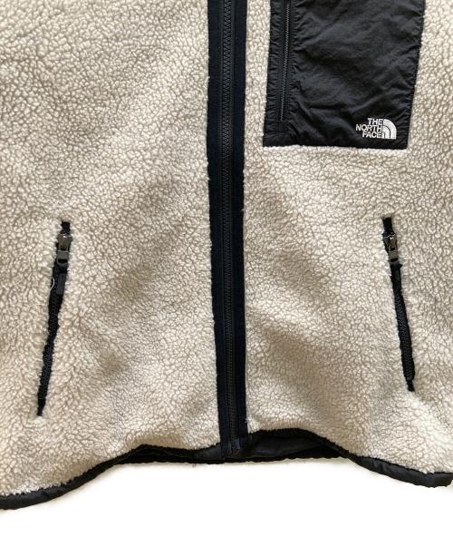 THE NORTH FACE（ザ ノース フェイス）THE NORTH FACE (ザ ノース フェイス) リバーシブル エクストリーム パイル ジャケット ベージュ×ブラック サイズ:Sの古着・服飾アイテム