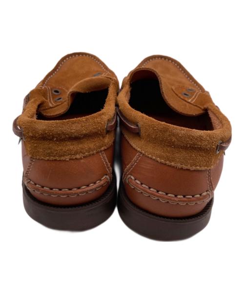 BEAMS BOY（ビームスボーイ）BEAMS BOY (ビームスボーイ) PARABOOT (パラブーツ) 別注バース スウェードモカシンシューズ ブラウン サイズ:4の古着・服飾アイテム