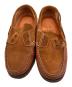 中古・古着 BEAMS BOY (ビームスボーイ) PARABOOT (パラブーツ) 別注バース スウェードモカシンシューズ ブラウン サイズ:4：8000円
