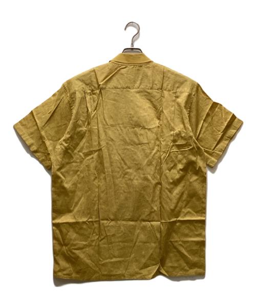 Christian Dior MONSIEUR（クリスチャンディオールムッシュ）Christian Dior MONSIEUR (クリスチャンディオールムッシュ) ヴィンテージペイズリー半袖シャツ イエロー サイズ:Ｌの古着・服飾アイテム