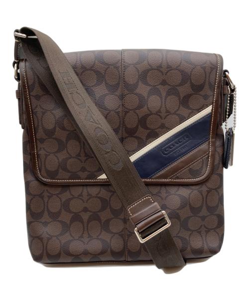 COACH（コーチ）COACH (コーチ) ショルダーバッグ ブラウンの古着・服飾アイテム