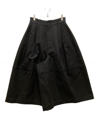 中古・古着通販】susuri (ススリ) ポーンキュロット パンツ ブラック