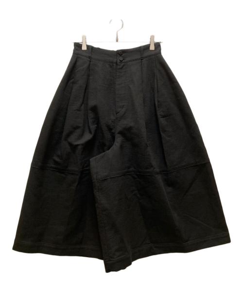 susuri（ススリ）susuri (ススリ) ポーンキュロット パンツ ブラック サイズ:1の古着・服飾アイテム