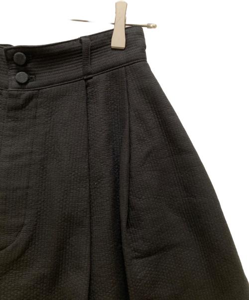 susuri（ススリ）susuri (ススリ) ポーンキュロット パンツ ブラック サイズ:1の古着・服飾アイテム