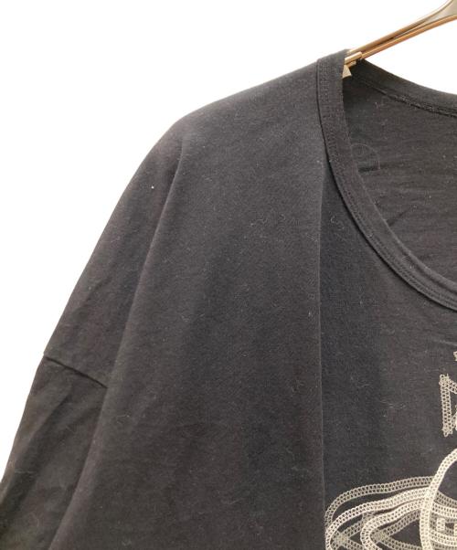 Vivienne Westwood RED LABEL（ヴィヴィアンウエストウッドレッドレーベル）Vivienne Westwood RED LABEL (ヴィヴィアンウエストウッドレッドレーベル) オーブプリントビッグTシャツ ブラック サイズ:00の古着・服飾アイテム