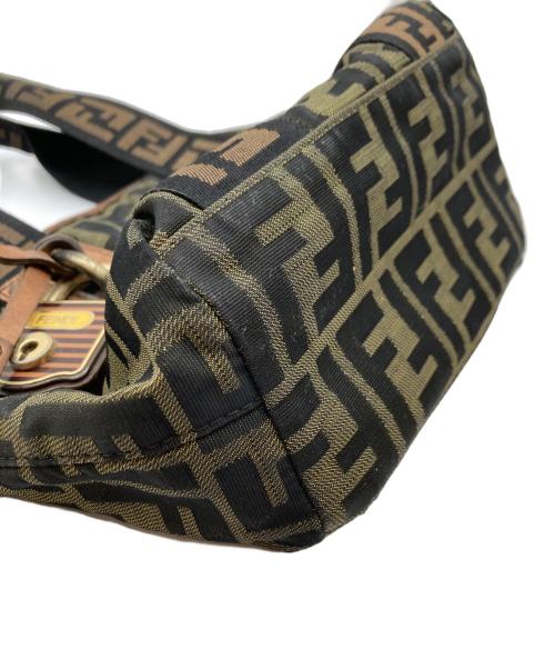 FENDI（フェンディ）FENDI (フェンディ) ミニトートバッグ ブラウンの古着・服飾アイテム