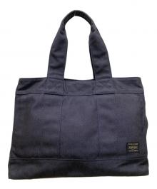 PORTER（ポーター）の古着「スモーキートートバッグ」｜インディゴ