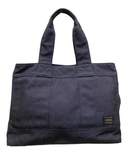 PORTER（ポーター）PORTER (ポーター) スモーキートートバッグ インディゴの古着・服飾アイテム