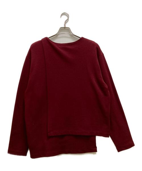 CULLNI（クルニ）CULLNI (クルニ) アクリルカットソー レッド サイズ:1の古着・服飾アイテム