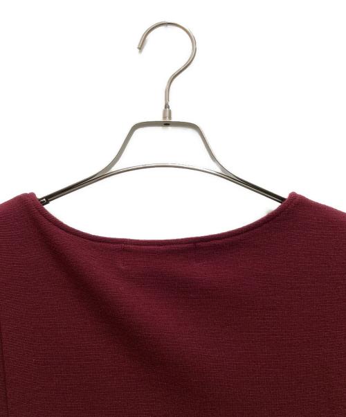 CULLNI（クルニ）CULLNI (クルニ) アクリルカットソー レッド サイズ:1の古着・服飾アイテム