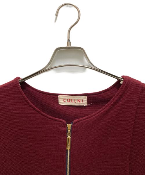 CULLNI（クルニ）CULLNI (クルニ) アクリルカットソー レッド サイズ:1の古着・服飾アイテム